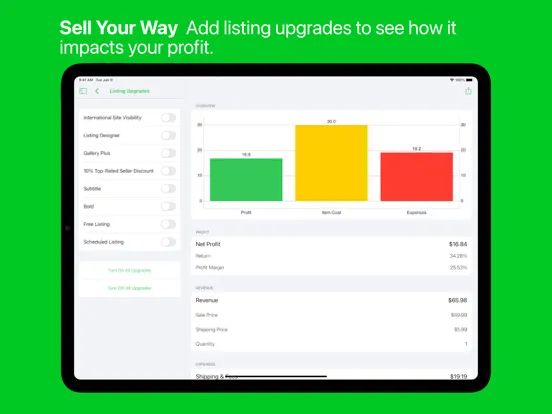 ภาพหน้าจอของ Profit Finder - Fee Calculator iPad 