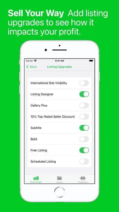 ภาพหน้าจอของ Profit Finder - Fee Calculator