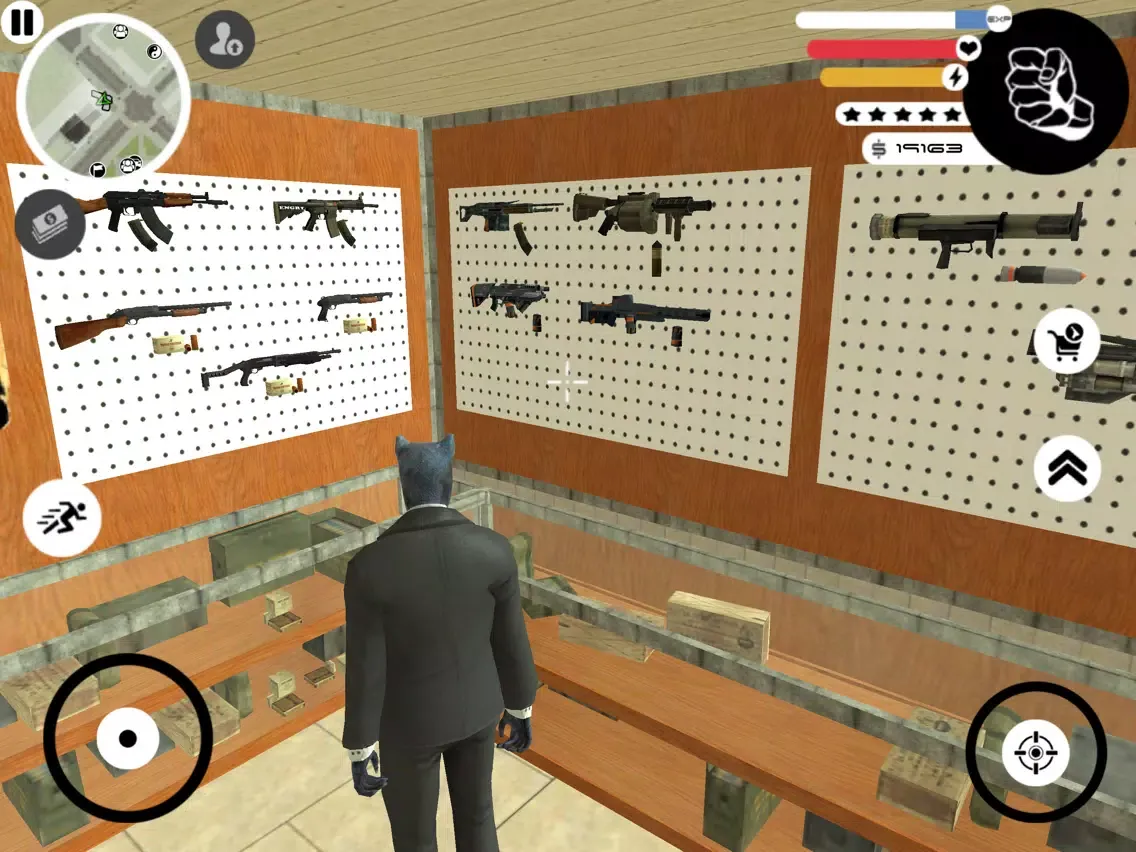 Tangkapan layar Real Gangster Cat iPad 