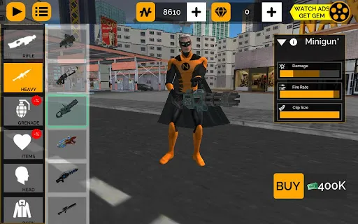 Ảnh chụp màn hình của Naxeex Superhero