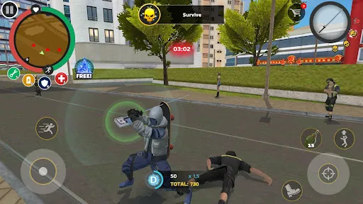 Rope Hero: Mafia City Wars स्क्रीनशॉट
