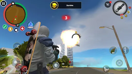 Rope Hero: Mafia City Wars स्क्रीनशॉट
