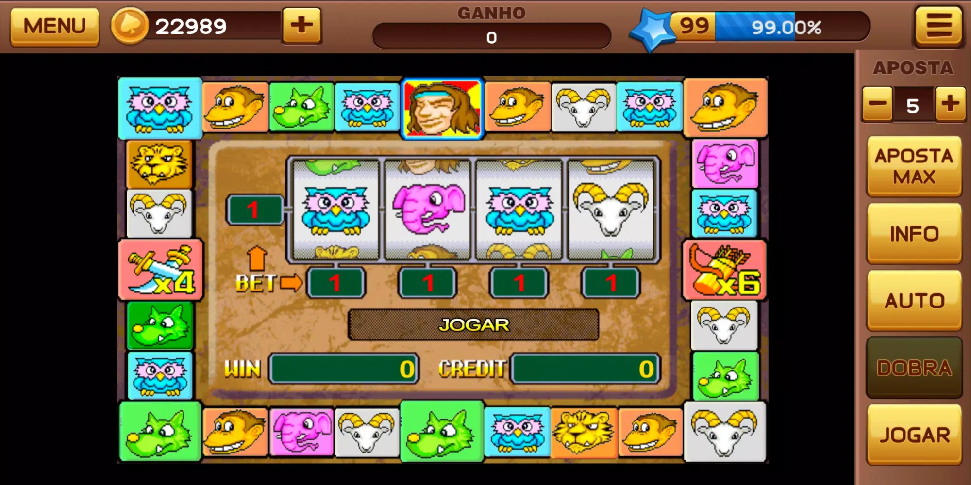 Amazonia King スクリーンショット