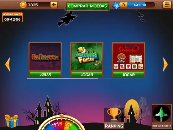 ภาพหน้าจอของ Halloween Caça Níquel iPad 