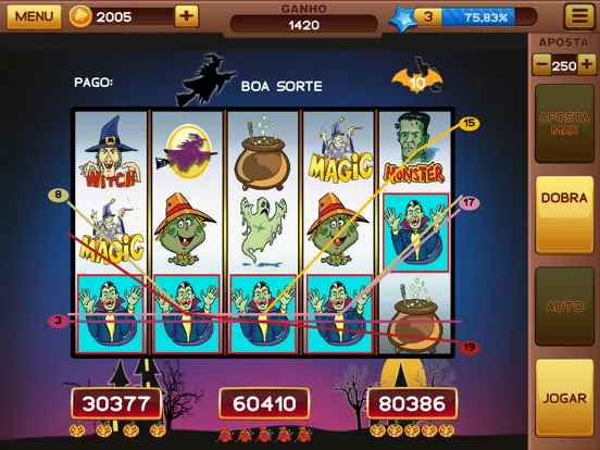 ภาพหน้าจอของ Halloween Caça Níquel iPad 