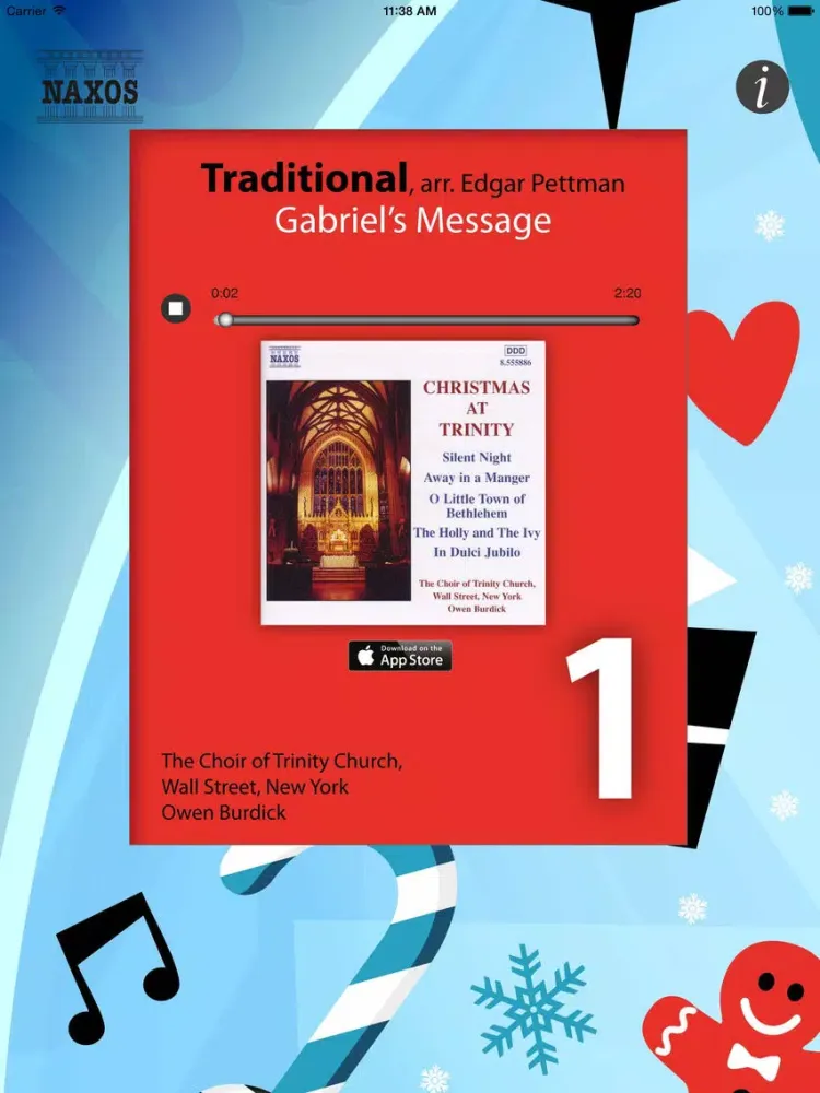 ภาพหน้าจอของ Musical Advent Calendar 2 iPad 