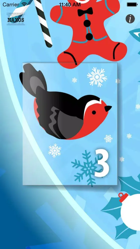 ภาพหน้าจอของ Musical Advent Calendar 2