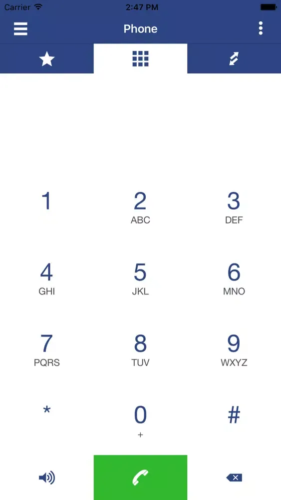 Ảnh chụp màn hình của Nayatel CloudPBX