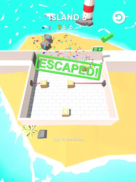 Ảnh chụp màn hình của Escape Islands iPad 