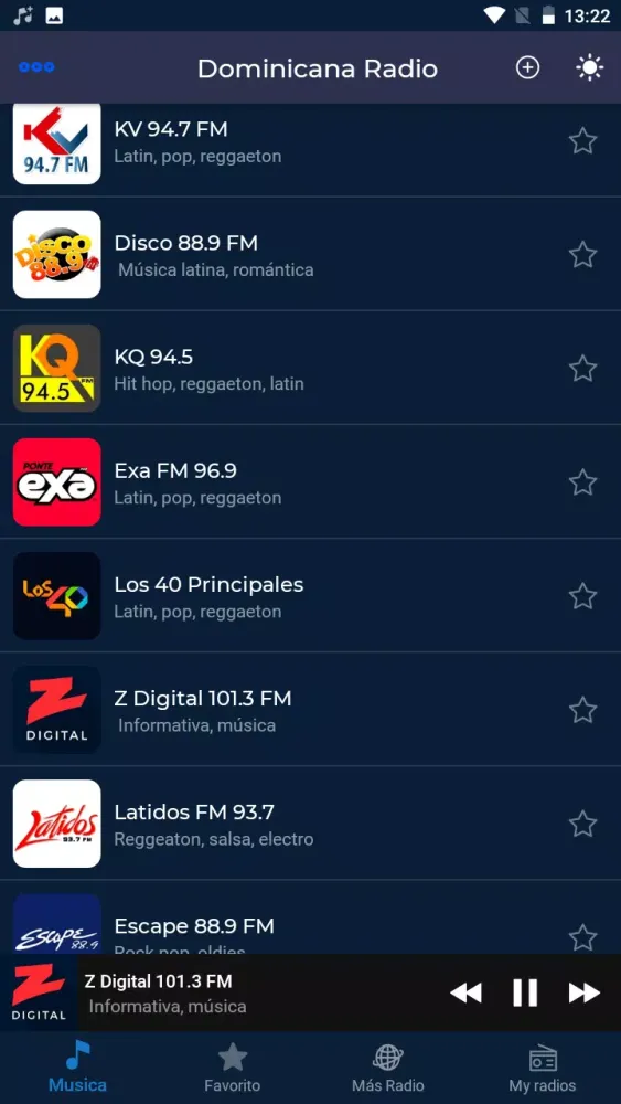 Dominican Radio Ekran Görüntüleri