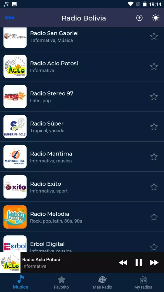 Radio Bolivia en Vivo スクリーンショット