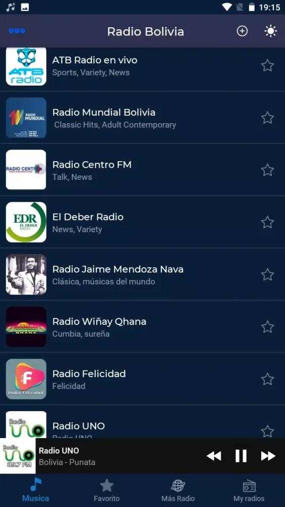 Radio Bolivia en Vivo スクリーンショット
