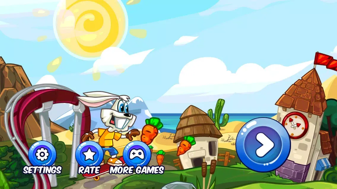 Zrzuty ekranu Looney Bunny Skater Dash