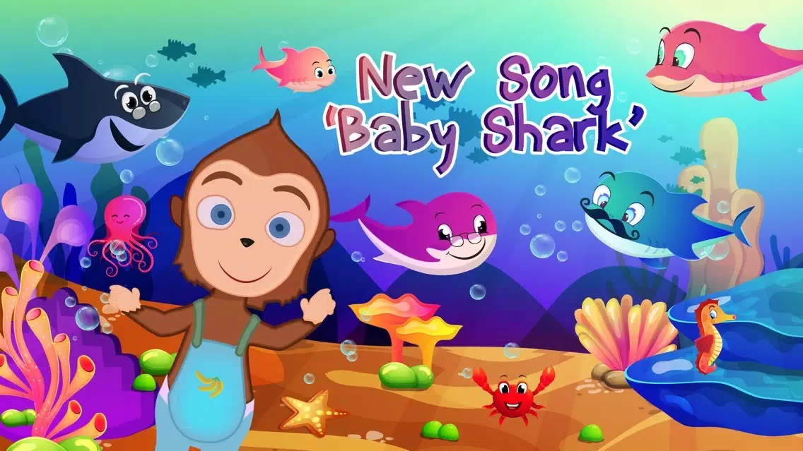 Kaju Games : 5 Little Monkeys سکرین شاٹس