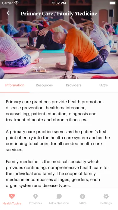 REACH4Health Screenshots