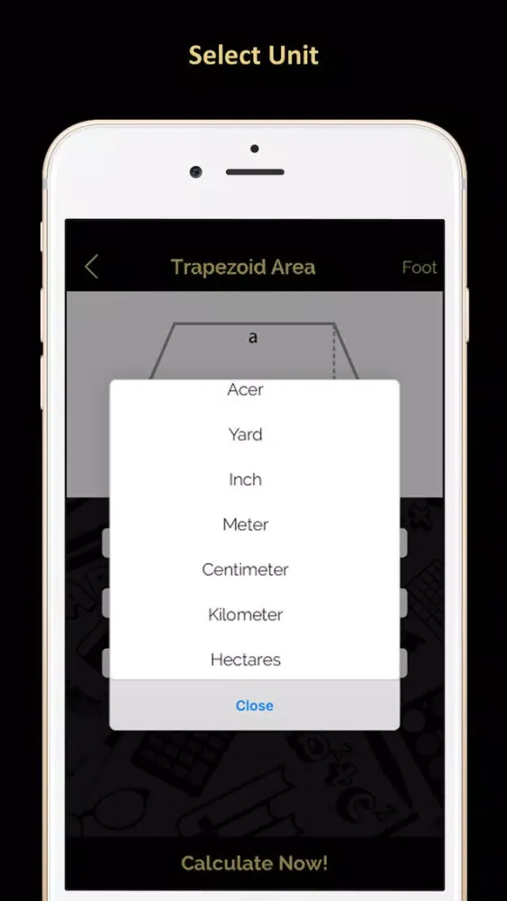 Captures d'écran de Area Calculator (Free)
