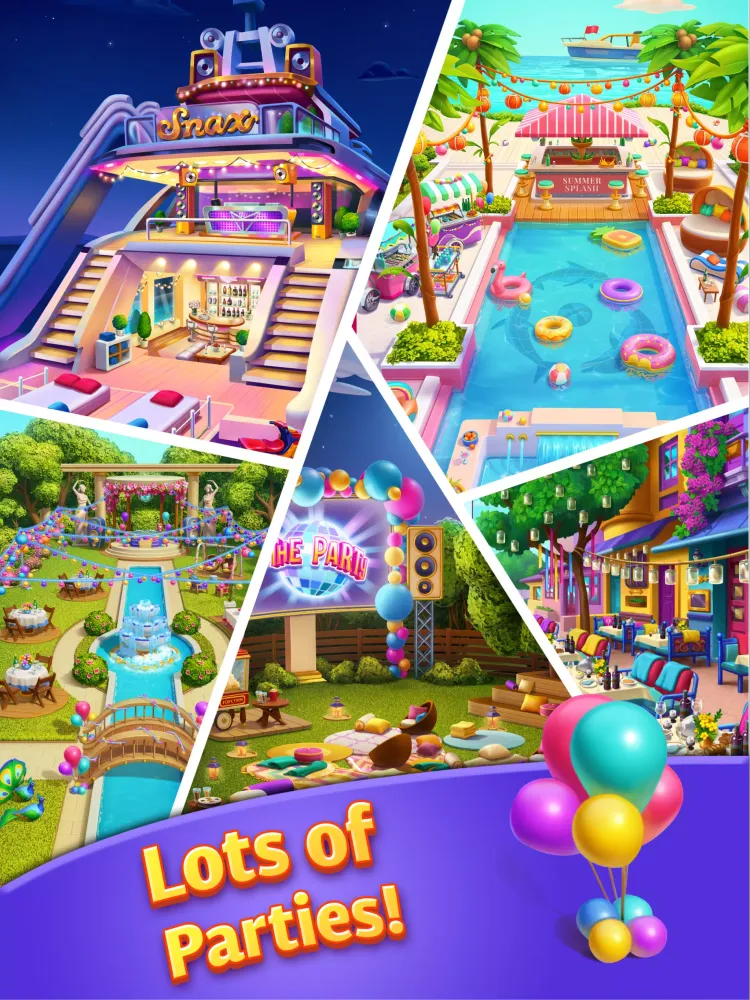 Parties & Puzzles スクリーンショット