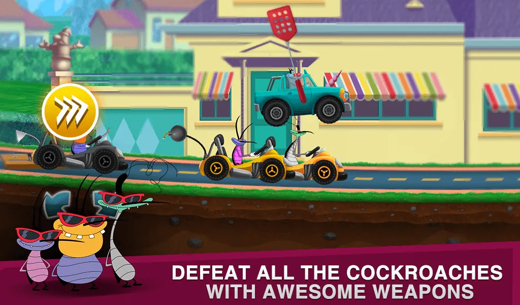 Tangkapan layar Oggy Racing