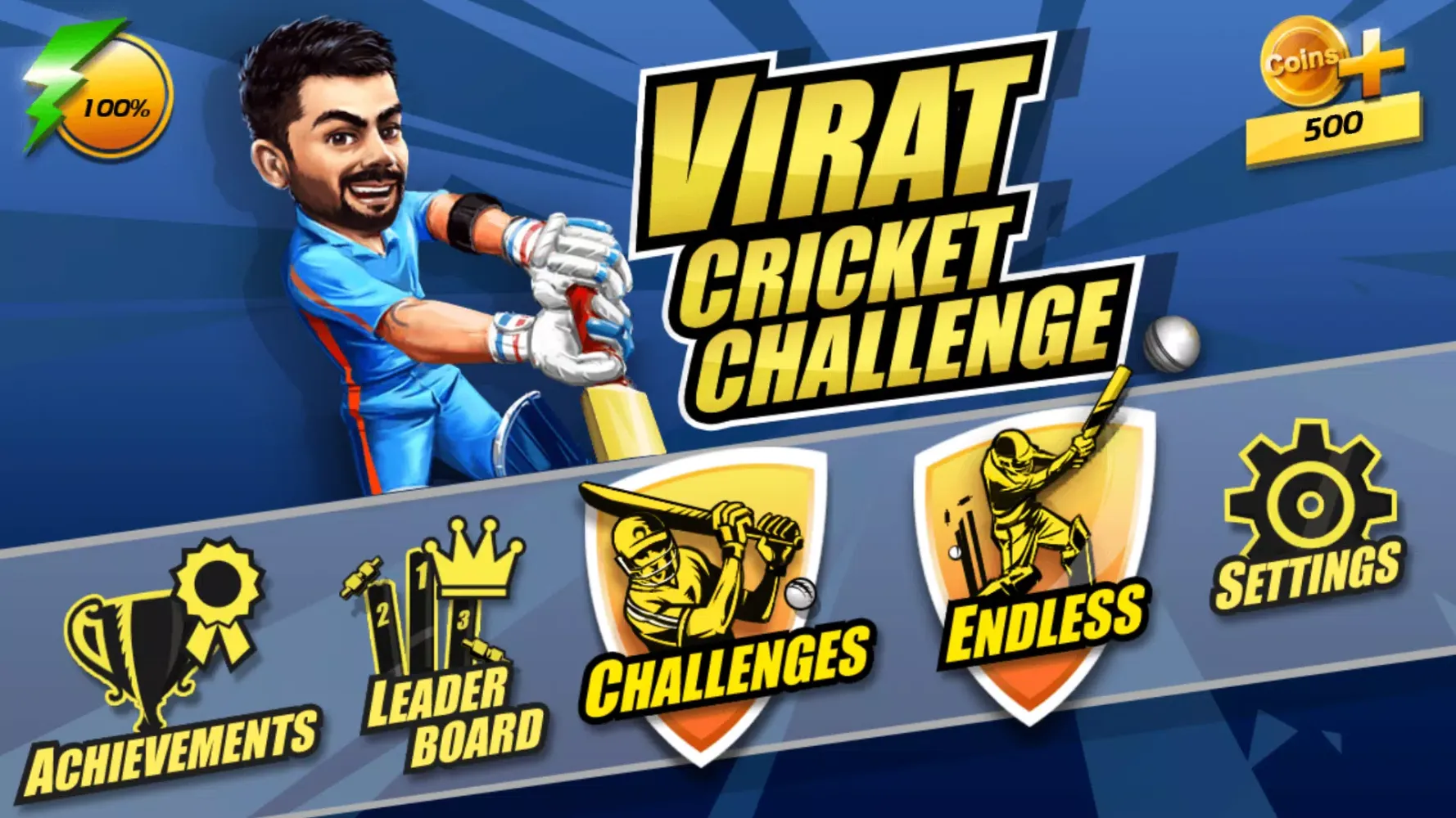 Virat Cricket سکرین شاٹس