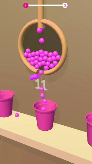 fill buckets with Balls Screenshots