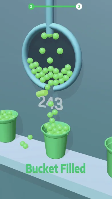 fill buckets with Balls Screenshots