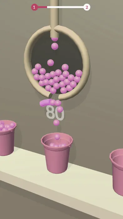 fill buckets with Balls Screenshots