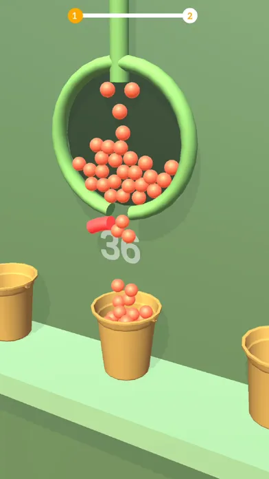 fill buckets with Balls Screenshots