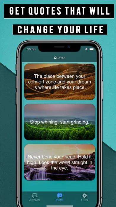 Daily Quotes - Phrases Status应用截图