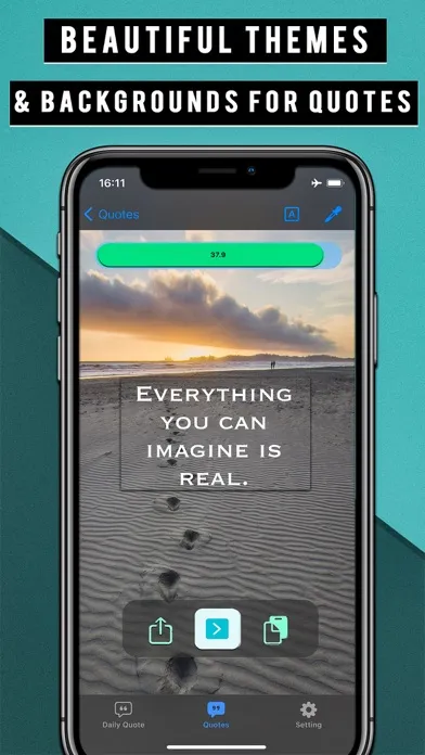 Daily Quotes - Phrases Status应用截图