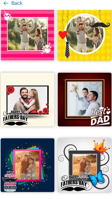 Father's day Frame Screenshots