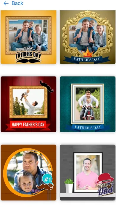 Father's day Frame Screenshots