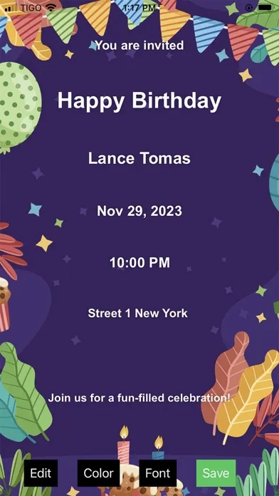تصاویر Digital invitation