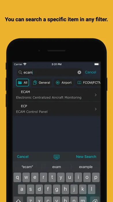 Abbreviations of Aviation Screenshots