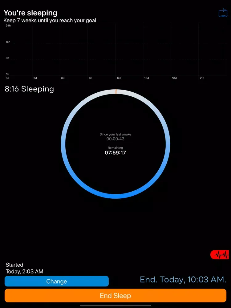 Ảnh chụp màn hình của Auto Sleep iPad 