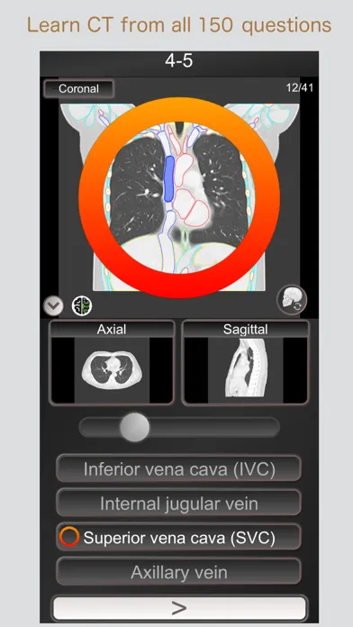Скриншоты CT PassQuiz Chest / MRI