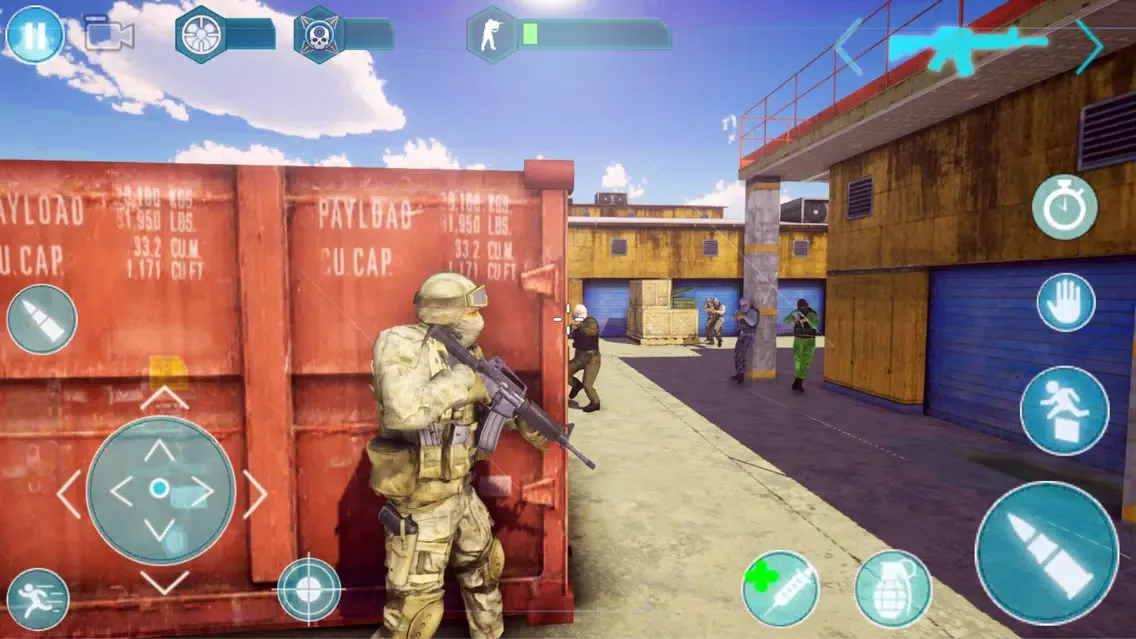 Army Strike : Guns of War স্ক্রিনশট
