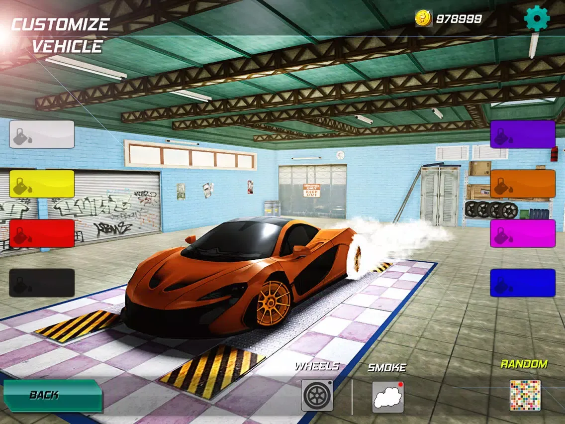 Ảnh chụp màn hình của Extreme Drift Racing iPad 
