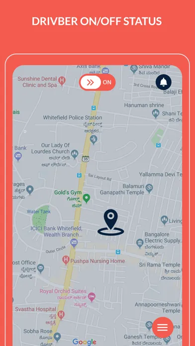 Tangkapan skrin Parcelao Driver