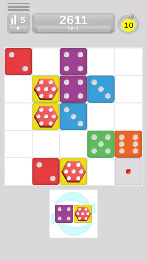 Ảnh chụp màn hình của Drop The Number 7 : Ball Game