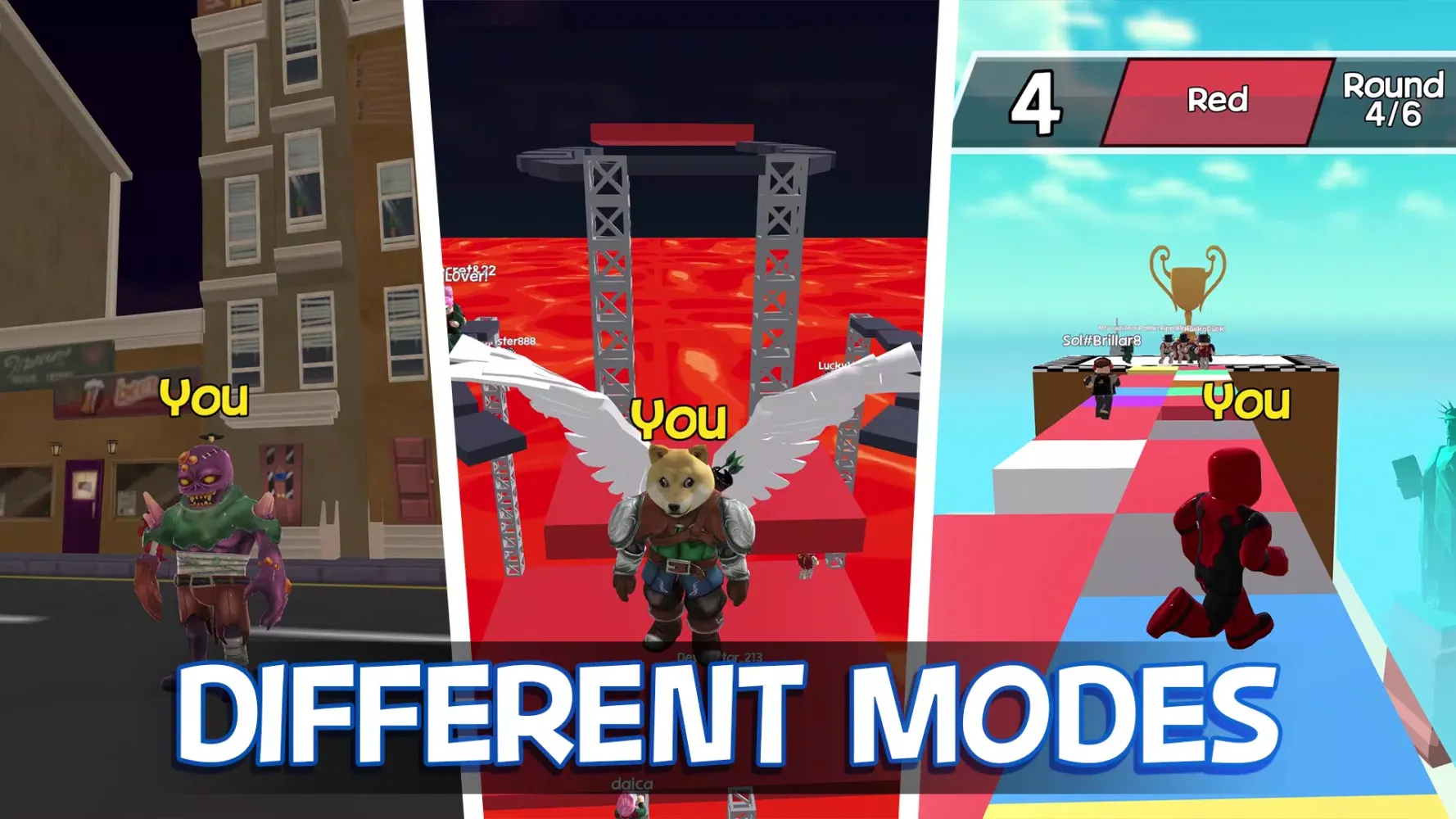 Obby Block World: Lava Fall应用截图