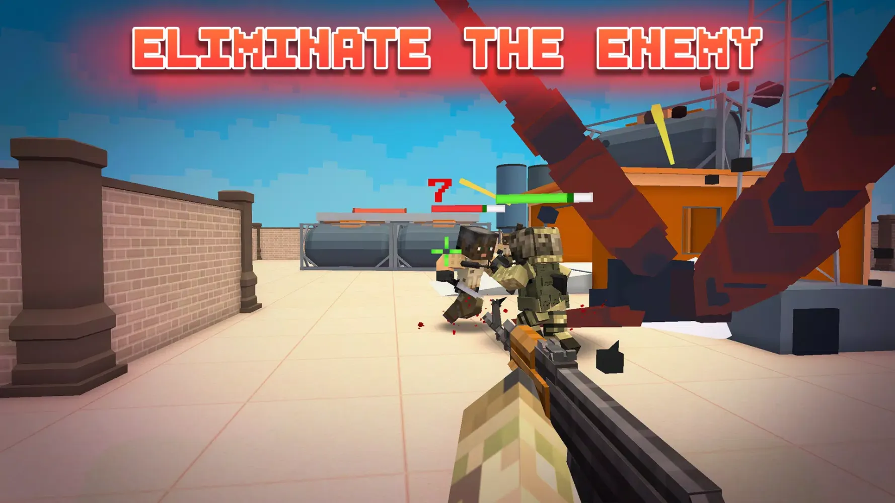 FPS Pixel Shooter: Gun Games স্ক্রিনশট