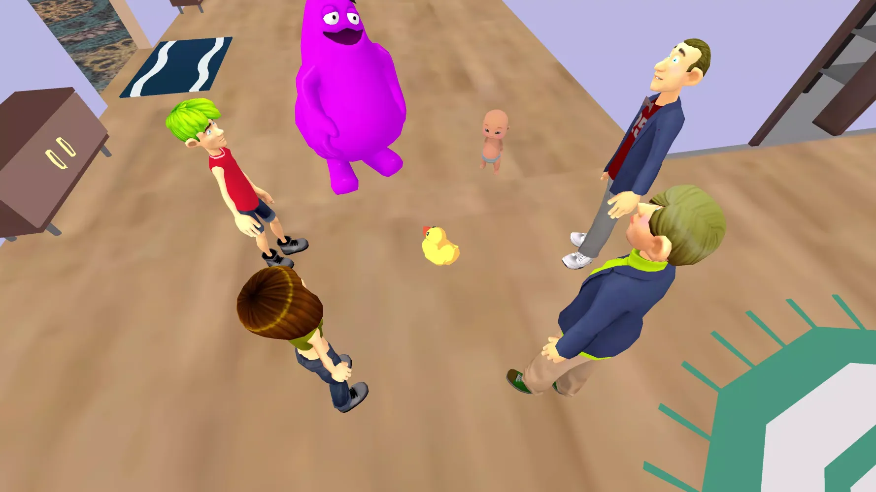 Rainbow Hide Seek: Prank Daddy Screenshots