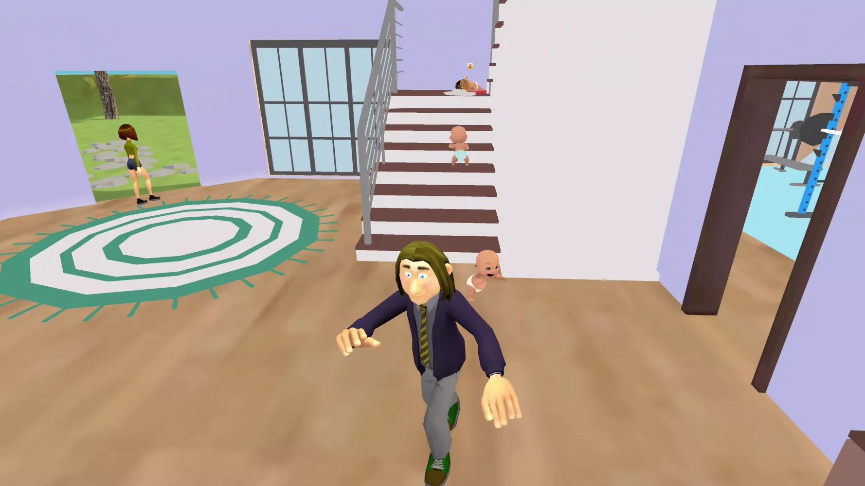 Rainbow Hide Seek: Prank Daddy Screenshots