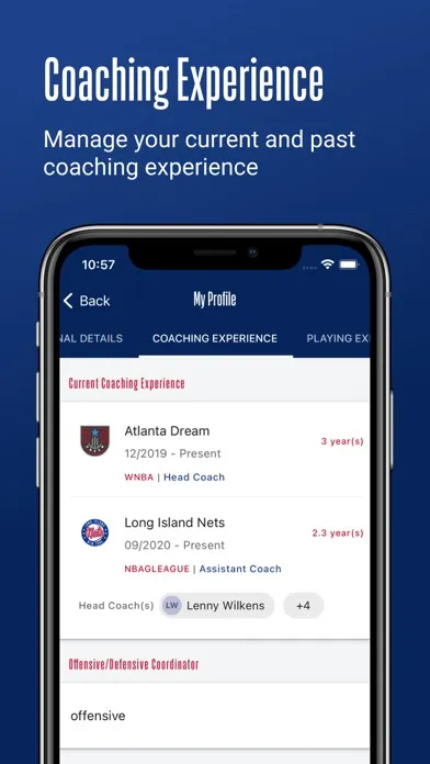 NBA Coaches Database Screenshots