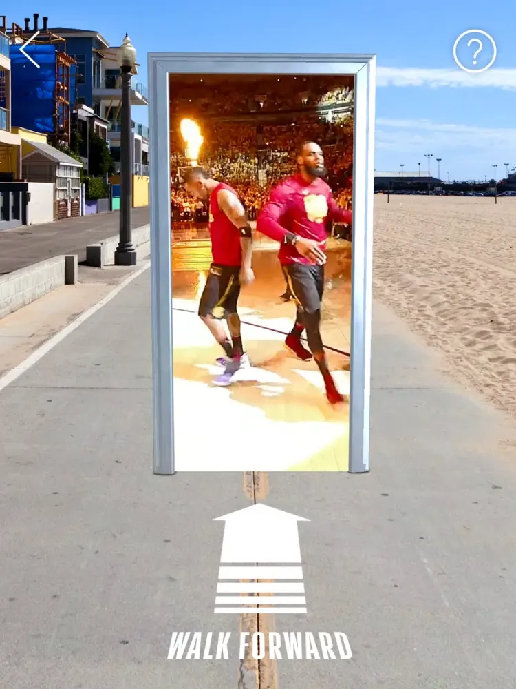Скриншоты NBA AR Basketball iPad 