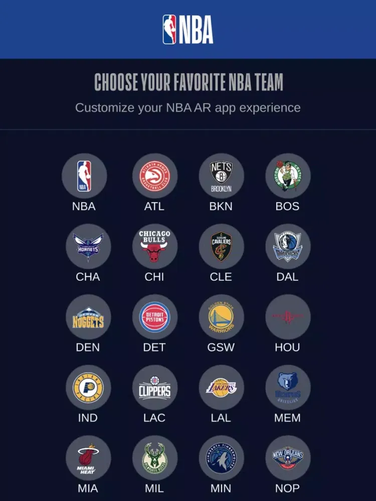 Скриншоты NBA AR Basketball iPad 