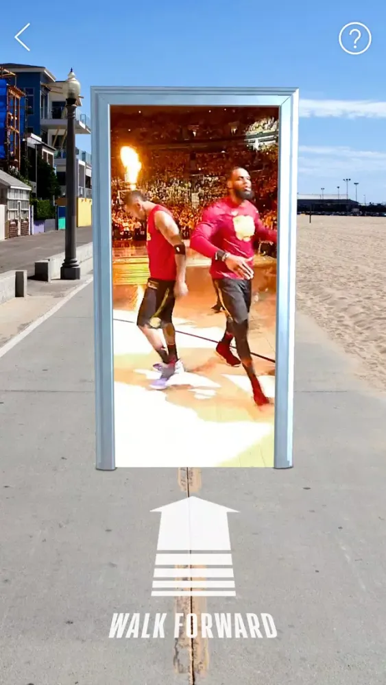 Скриншоты NBA AR Basketball