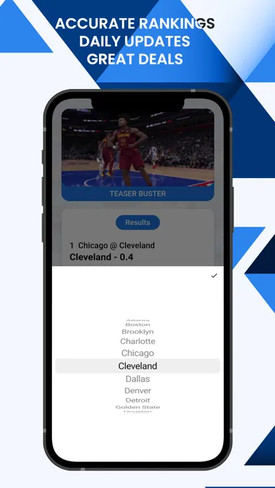 TeaserBuster - NBA Predictions 스크린샷
