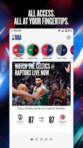 NBA: Live Games & Scores Screenshots