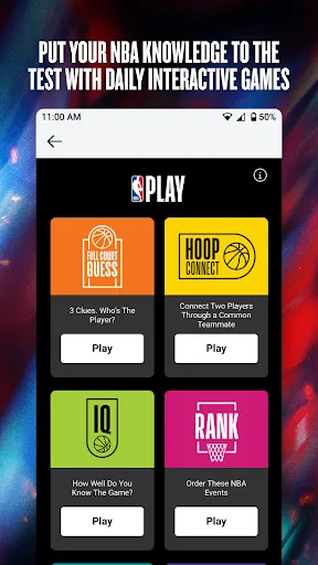 NBA: Live Games & Scores Screenshots